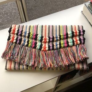 Stella and Dot Taj Clutch in multi